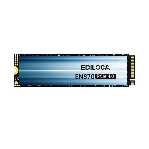 Ediloca EN870 de 2TB PCIe Gen4 SSD, de hasta 7450MB/s, NAND